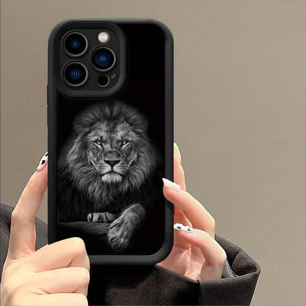 Phone Case - Lying Lion High Bamboo Phone Case for iPhone 17 E Air Pro ProMax iPhone16 15 14 Plus 13 12 Mini 11 X XS XR