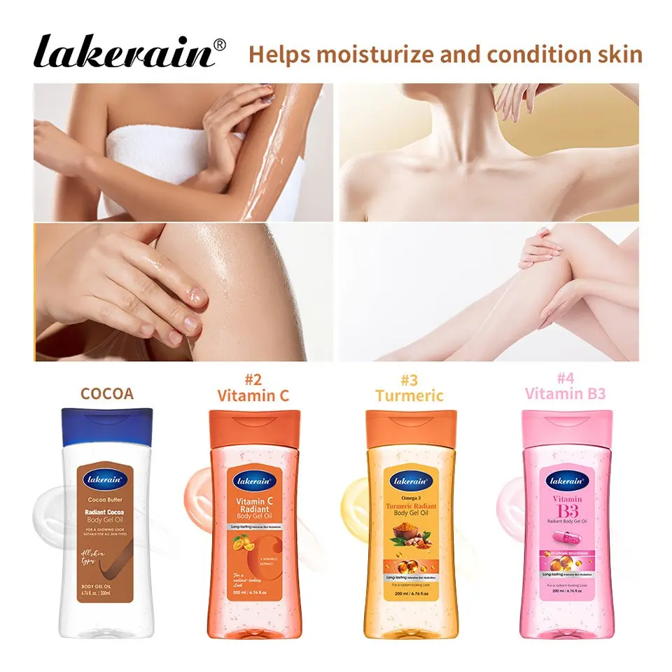 200ML Body Essence Oil, Deeply Nourishes Dry Skin, Full-Body Moisturizing and Soothing, Multi-Purpose Skincare Massage Oil
