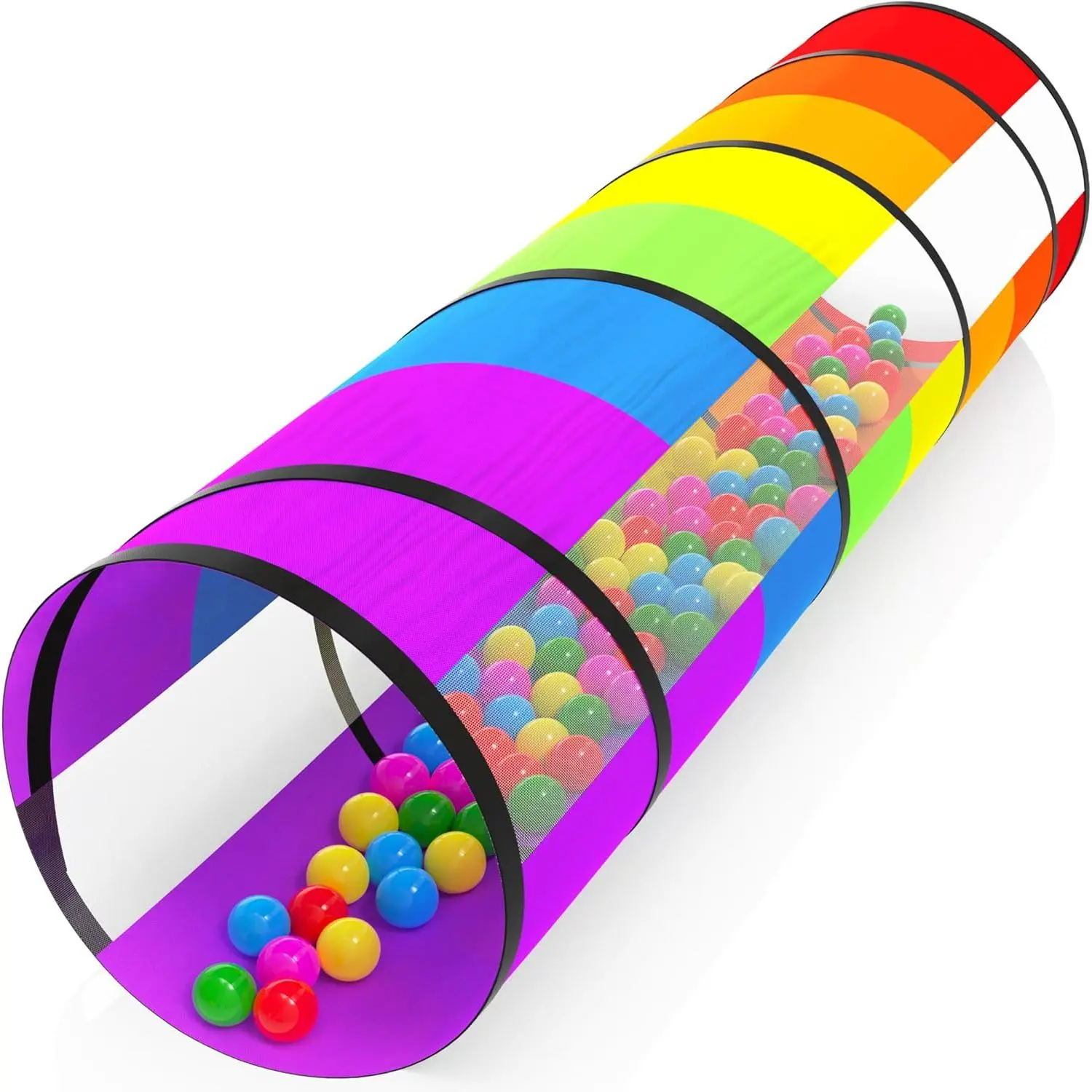 Kids Play Tunnel for Toddlers 70 x 21 Inch Colorful Pop-Up 1-3 Baby Crawling Tunnel Foldable with Breathable for Children Kids Dogs Indoor and Outdoor Backyard Tunnel Toys Giftsfidget toys