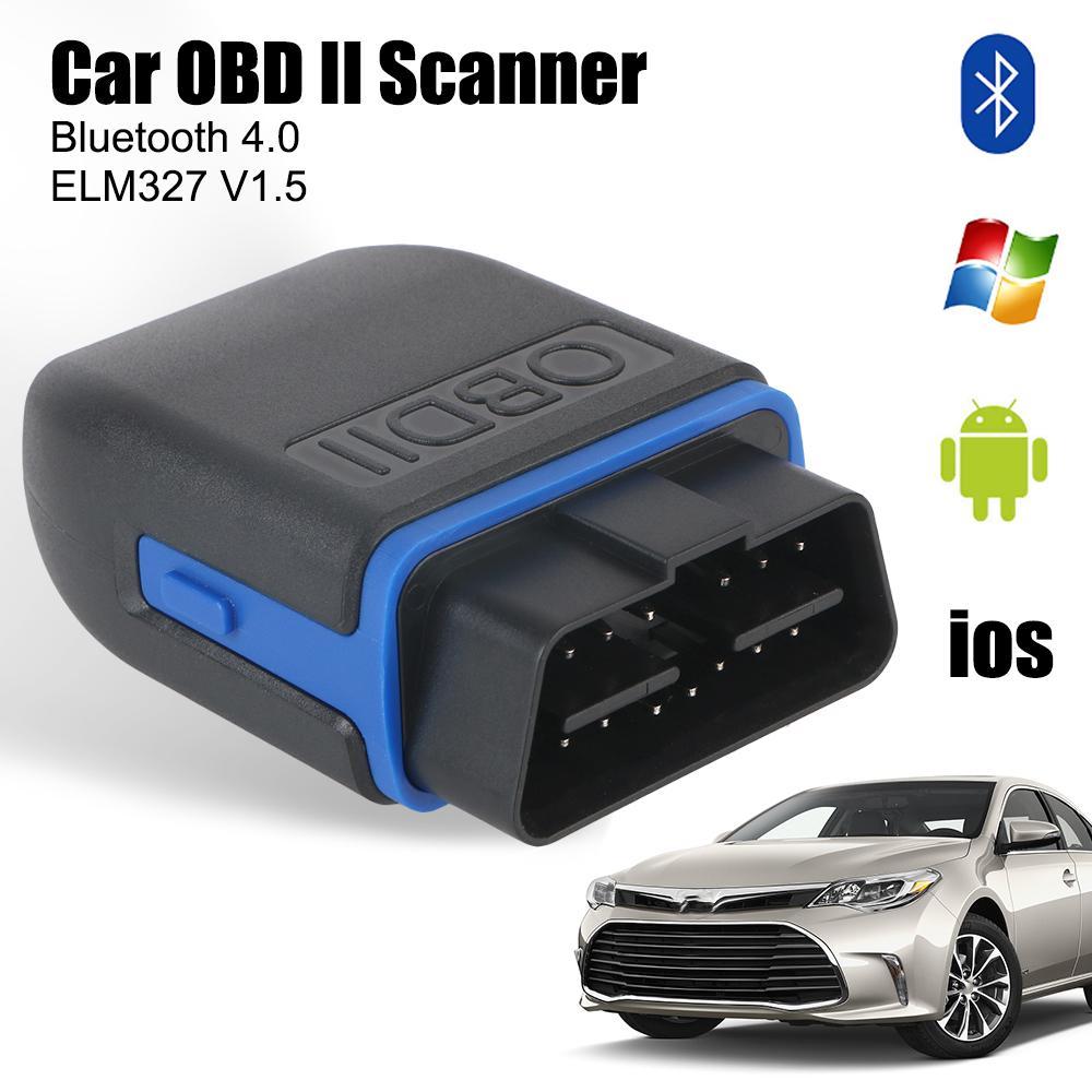 Car Code Reader, Mini Wireless Bluetooth-compatible Diagnostic Scanner, Vehicle Diagnostic Tool, ELM327 V1.5 OBD2 Scanner, Car OBD II Diagnostic Tool for iOS Android & Windows