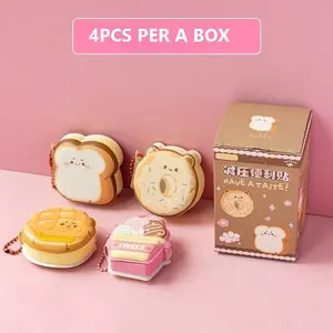 4 Pack Cute Mini Notebooks with Accessories, Portable Pocket Journals for School, Office and Daily Notes, Journal Kit