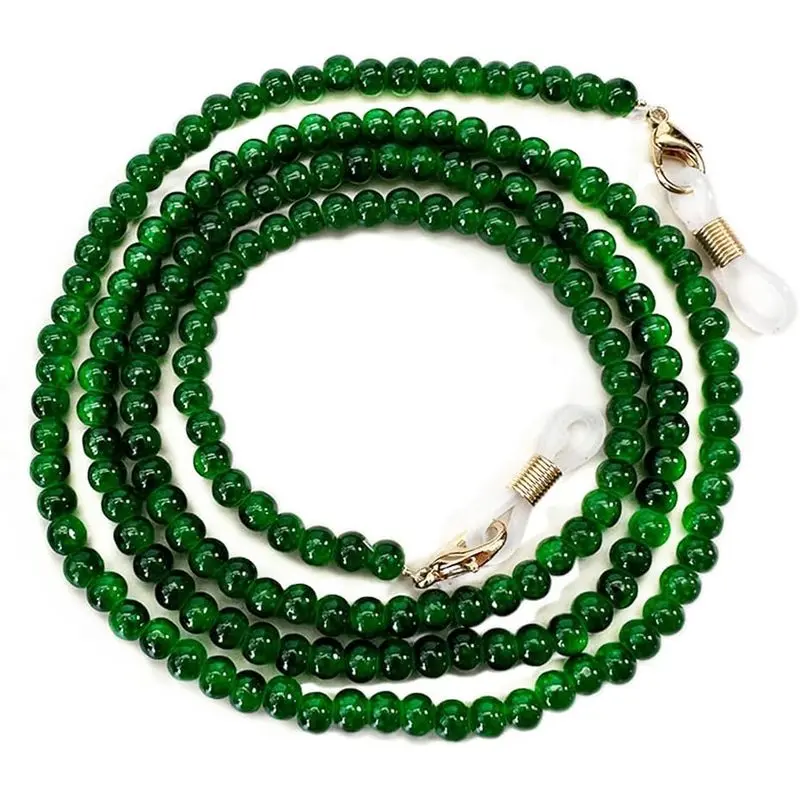 Bead Women’s eyeglass chain eyewear retainer Reading glass Necklace Lanyard