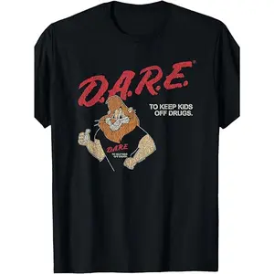 180gDare Retro D.A.R.E. T-Shirt 1990S Vintage Design
