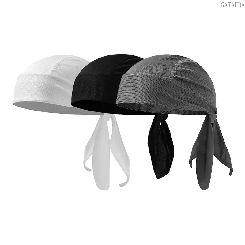 Unisex Mesh Fabric Outdoor Sport Pirate Hat - Quick Dry, Breathable, Moisture Wicking Cap for Cycling, Motorcycle