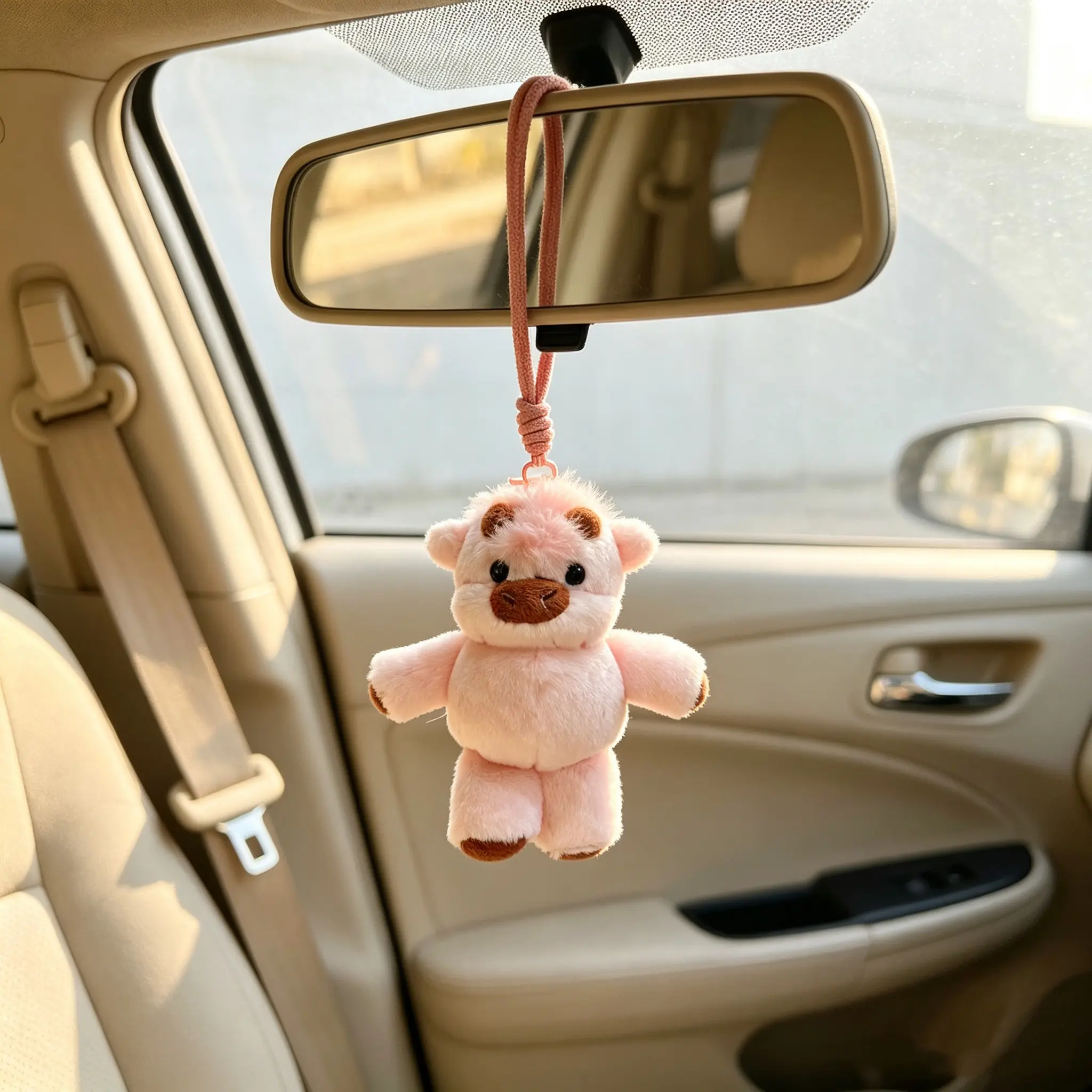 1PC High Altitude Running Bull Plush Doll Pendant, 15cm Running Bull - Bag Decoration Doll, Gift for Friends, Bag Accessories Charms