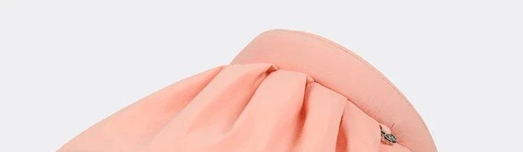 2025 Banana Shell Sun Visor Cap with Female  Protection in Summer Covering Face Beach Visor Riding Empty-top Bucket Hat