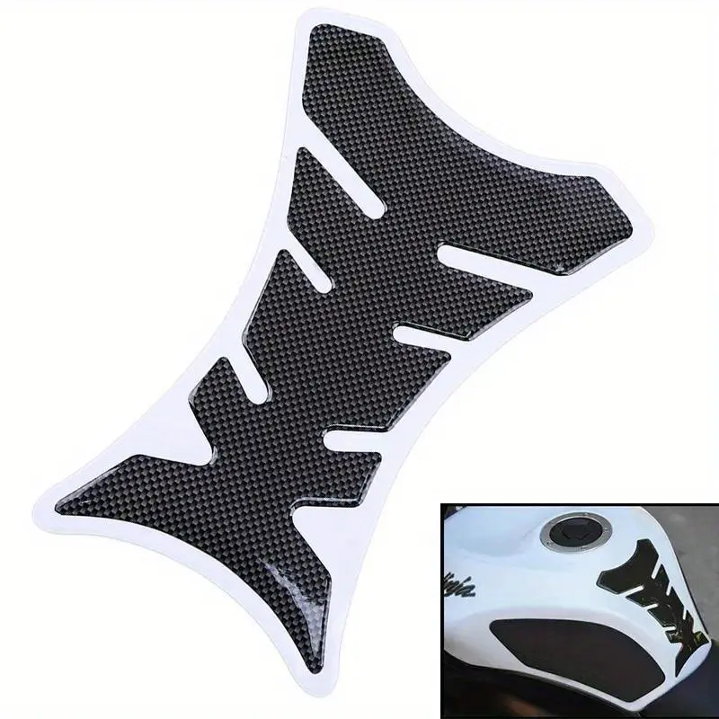 1pcs Universal Motorcycle Carbon Fiber Tank Pad Tankpad Protector racing sticker for HONDA SUZUKI YAMAHA kawasaki KTM hayabus