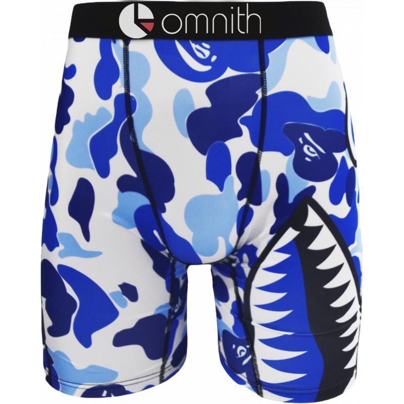 Men Underwear Boxers Breathable Sexy Print Men's Panties Lingerie Male Underpants Man Boxer Briefs Trunks Plus Size S-XXXL