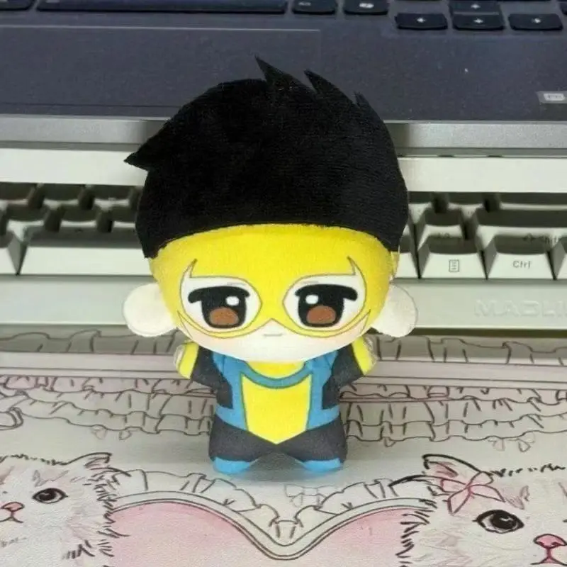 2026 hot itemNew 10cm Mark Invincible Plush KeyChain Doll Cartoon Cute Anime Peripherals Collection Toy Kawaii Birthday Gift