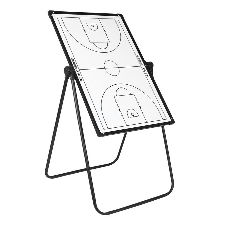Double Sided Basketball Board with Markers Eraser Professional Basketball Game Pad Multi-Purpose for Basketball Soccer Volleyball Coaches