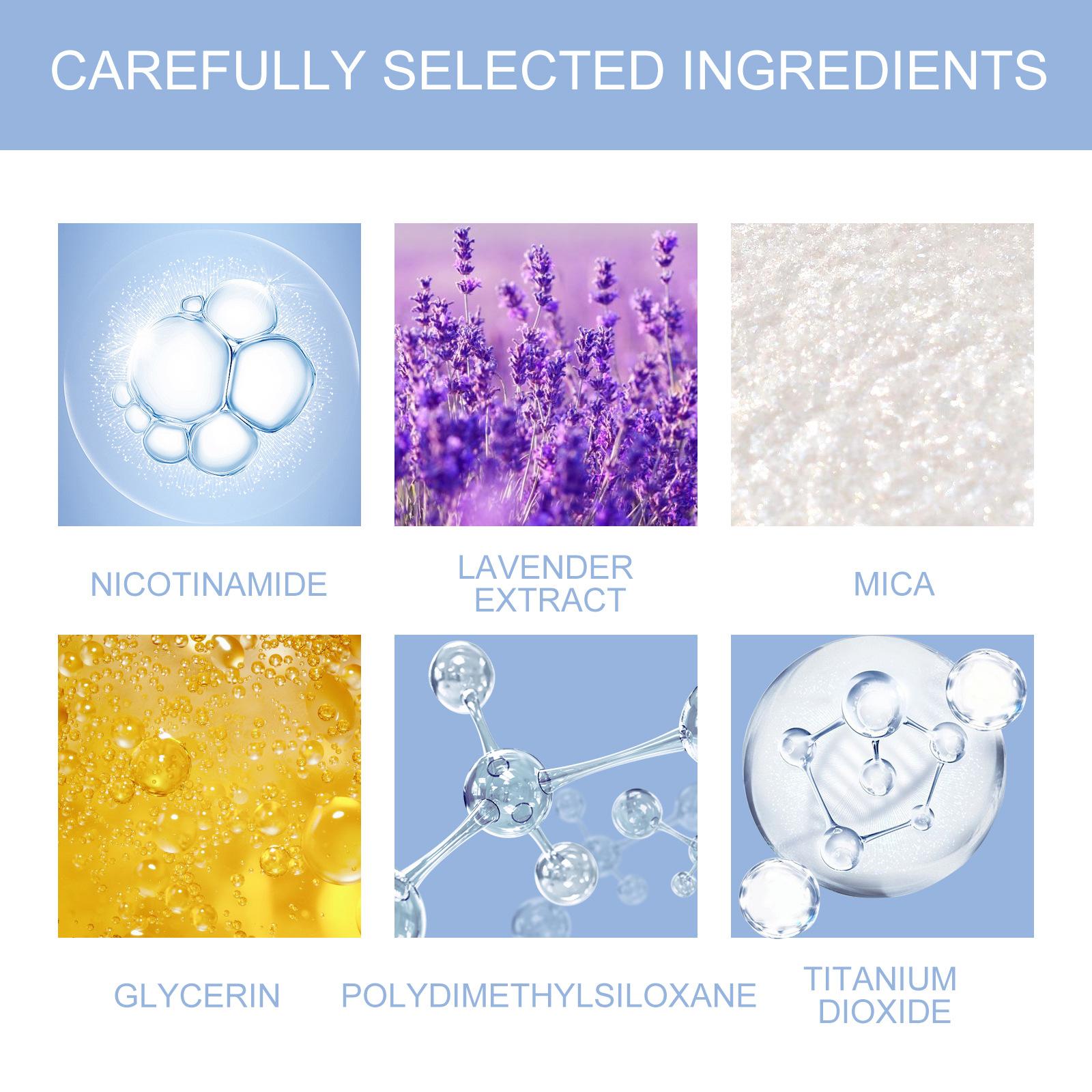 MDY Long Lasting Powder Palette, Waterproof • Oil Control • Smooth Finish 1/3 Counts Natural Lightweight Breathable Makeup Setting Powder,  Single Item Pack, Beauty Supplies Cosmetic