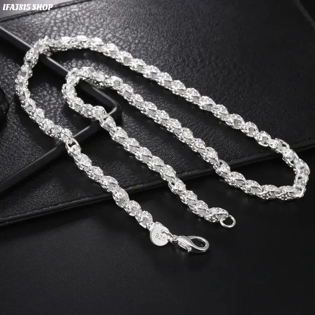 925 Sterling Silver Chain Necklace for Men, Minimalist Men’s Necklace 20-24in, Classic Silver Chain Jewelry, Polished Lightweight Design for Layering, Date Night, Wedding, Party & Everyday Wear