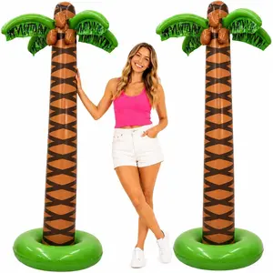 2 Pack Giant Inflatable Palm Trees 6 Ft Tall - Palm Tree Blow Up for Tropical Seaside Inflate Trees Party Decorations, Summer Beach Tree Party, Beach Decoration Plant Birthday Suppliesfidget toys