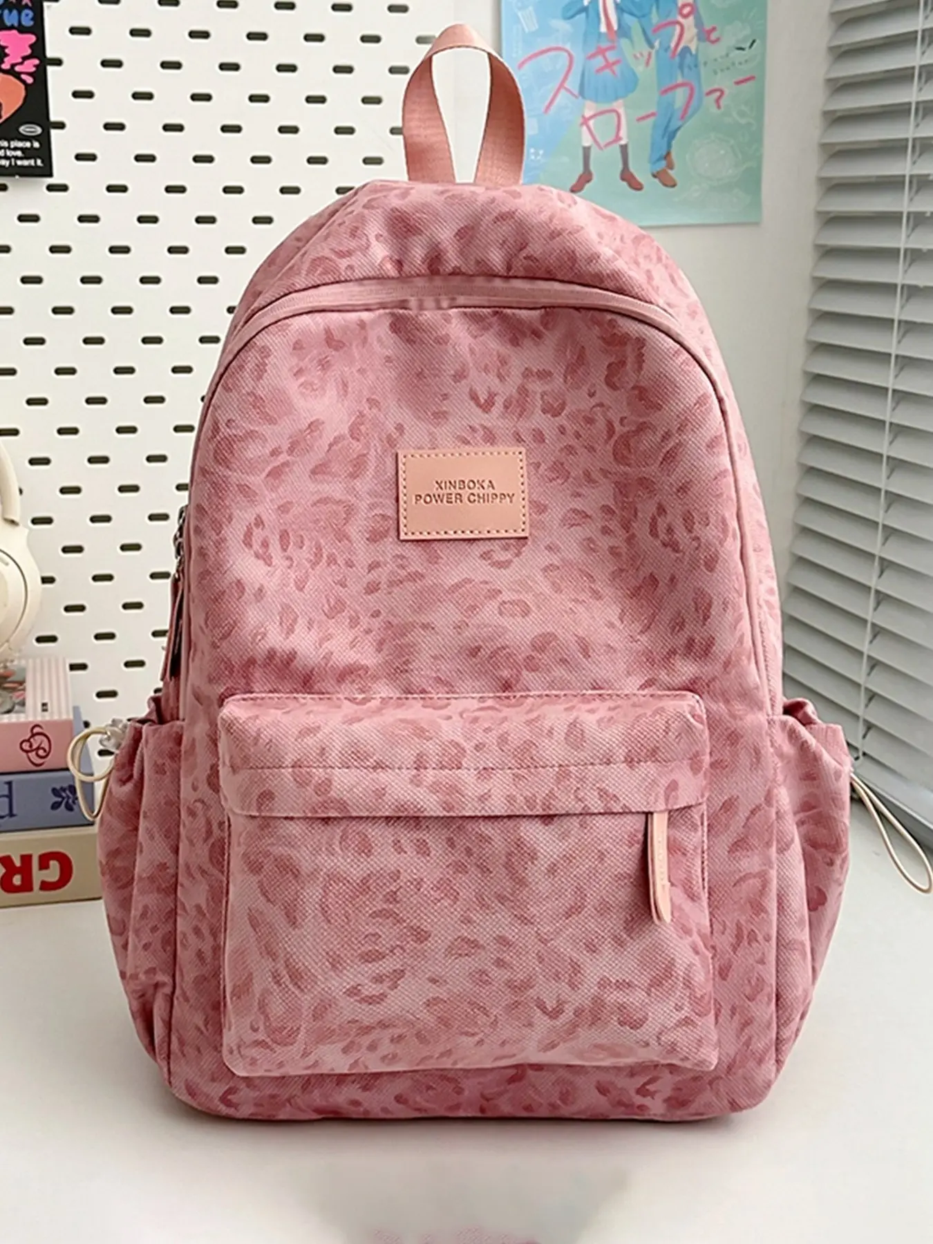 Large Capacity Women's Backpack, Lightweight Casual Shoulder Bag, Zip Closure, Fashionable and Versatile, Ideal for Students and Daily Use