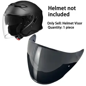 J-Cruise Open Face Helmet Shield for SHOEI J-Cruise1, J-Cruise2, J-Cruise3，CJ-2SP, J-Force4, CJ-2 Helmet Visor Faceshield