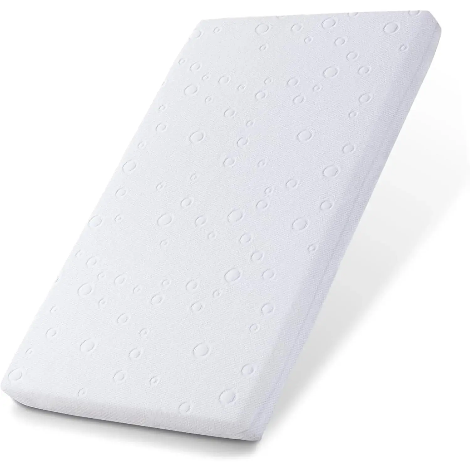 Baby Bassinet Mattress, 42" x 24" x 2" Dual Sided Gel Memory Foam Mattress with Breathable Removable Soft Cover Fit for Travel Crib Light Playard