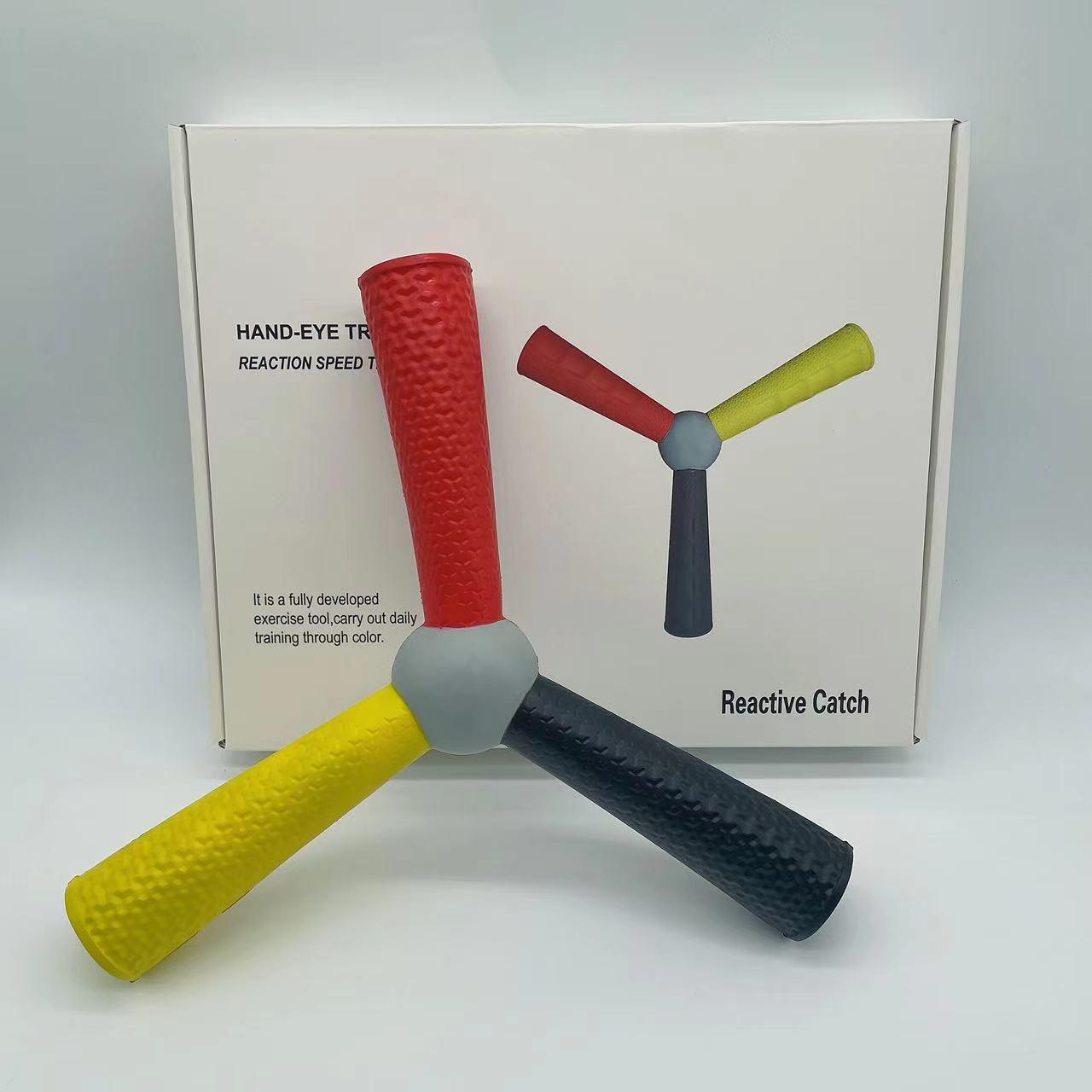 Throwing Stick Speed Training Tool Reaction Training Stick Catch Training Device Hand-Eye Coordination Reaction Training Device