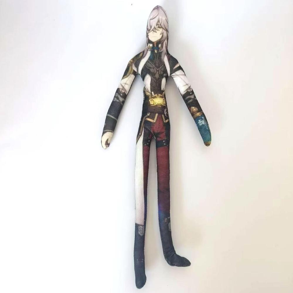 Game Honkai Star Rail Aventurine Blade Boothill Robin Cosplay Doll Plush Stuffed Flexible Iron Wire Abstract Figure Dolls Gifts