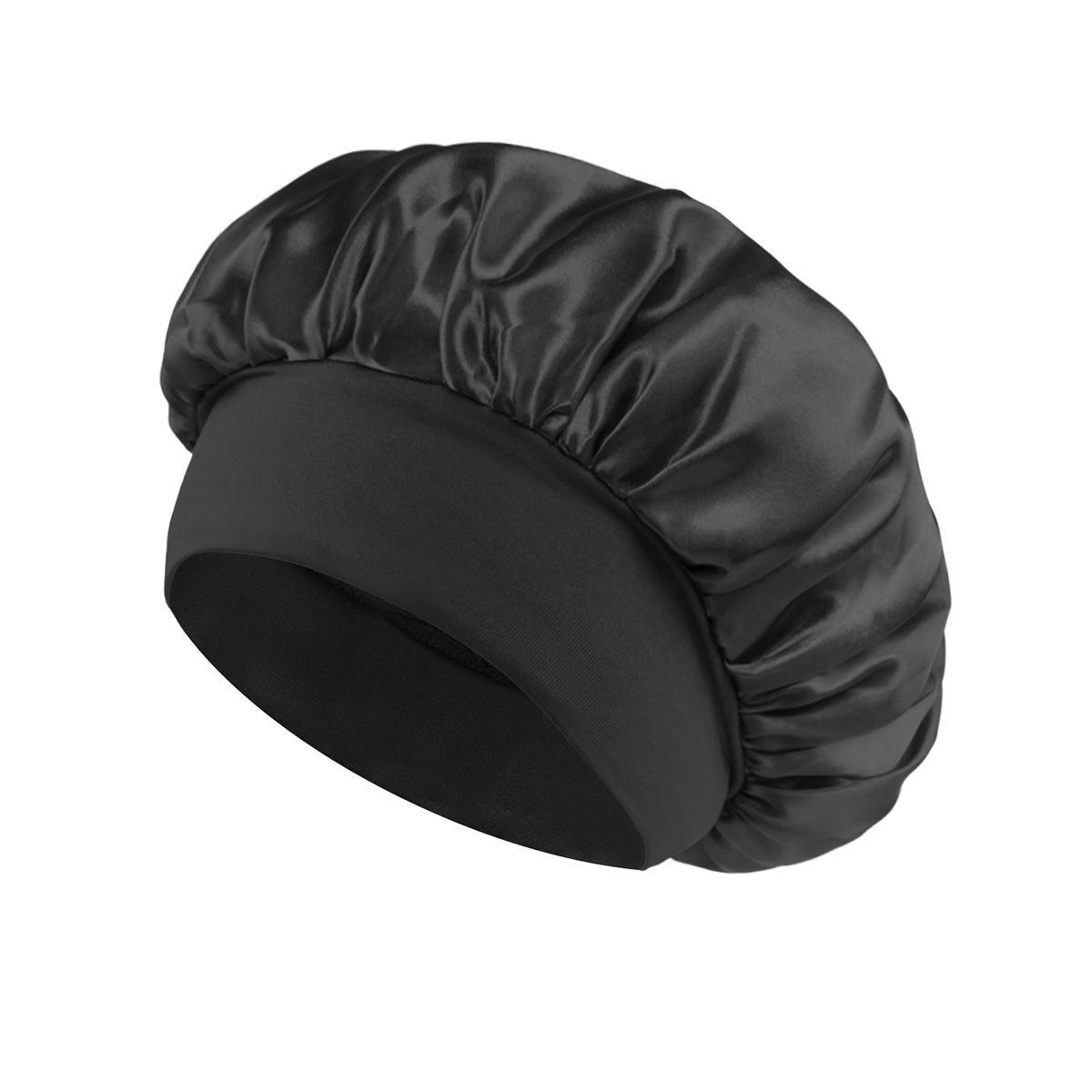 Solid Color Sleeping Eye Mask Set, Sleeping Mask Strap, 1pc Sleeping Eye Mask, 1pc Hair Tie, 1pc Shower Cap, 2pcs Soft Pillowcase, Bedding Accessories Kit for Home, Hair Bonnet, Hair Scrunchies, Night Mask, Sleep Aid Products