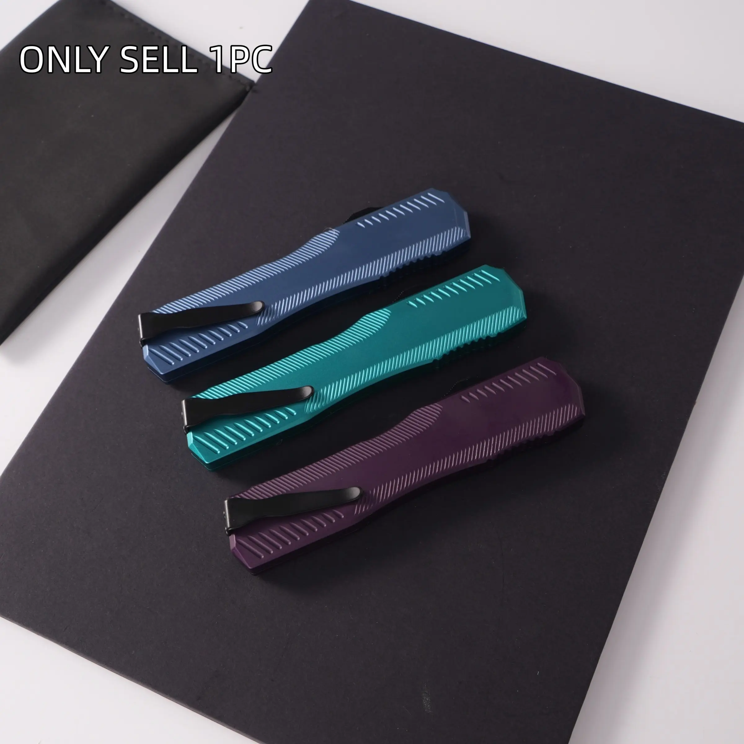 1pc Lightweight Multi-Functional Edc Tool, Aluminum Alloy, Pocket Tool, High Hardness, Non-Slip Handle, Camping, Christmas Gift, Men's Gift
