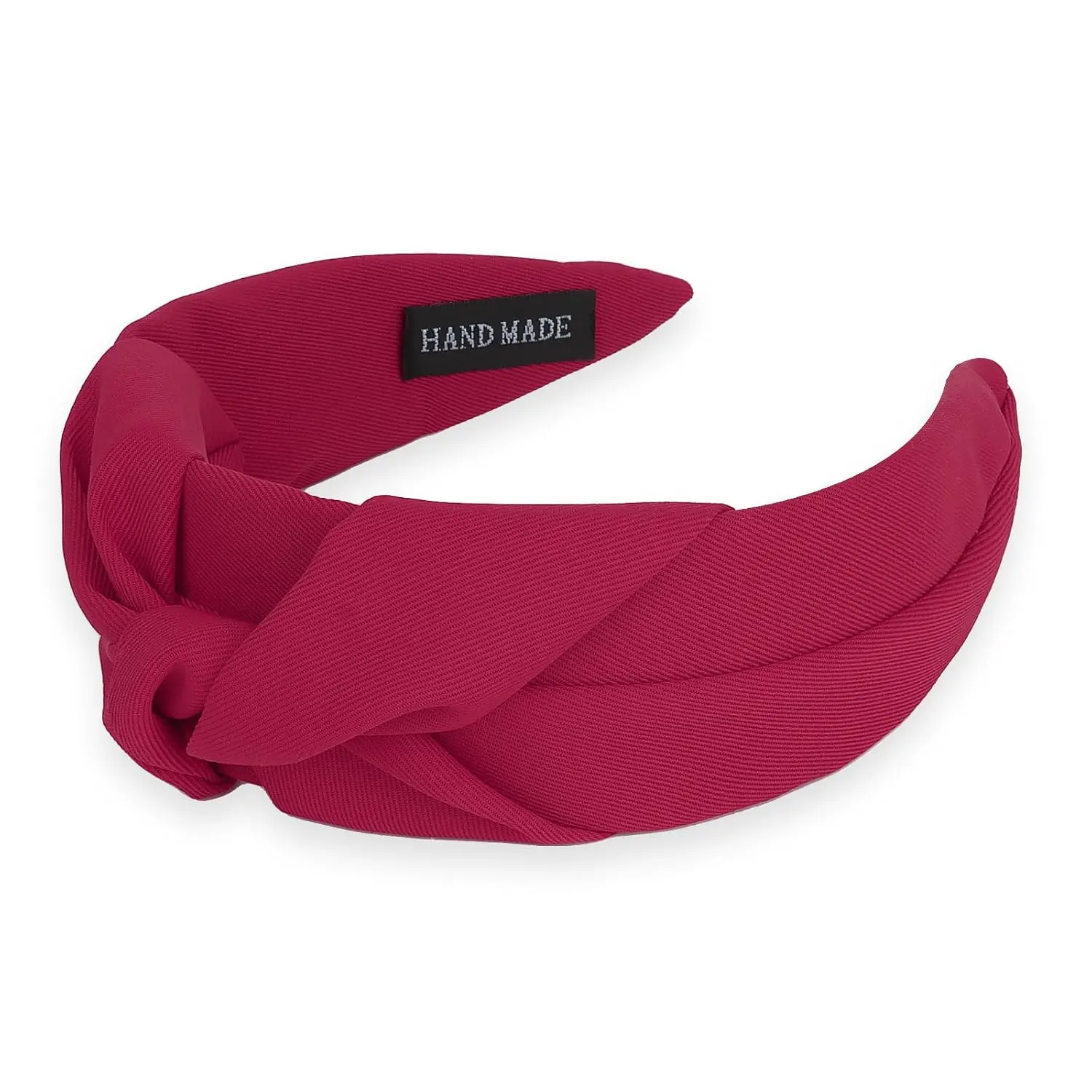 Hotpink Headband Knotted Wide Headband for Women Top Knot Hair Band Non-slip  Band Soft Fashion Hair Accessories for Women Girls