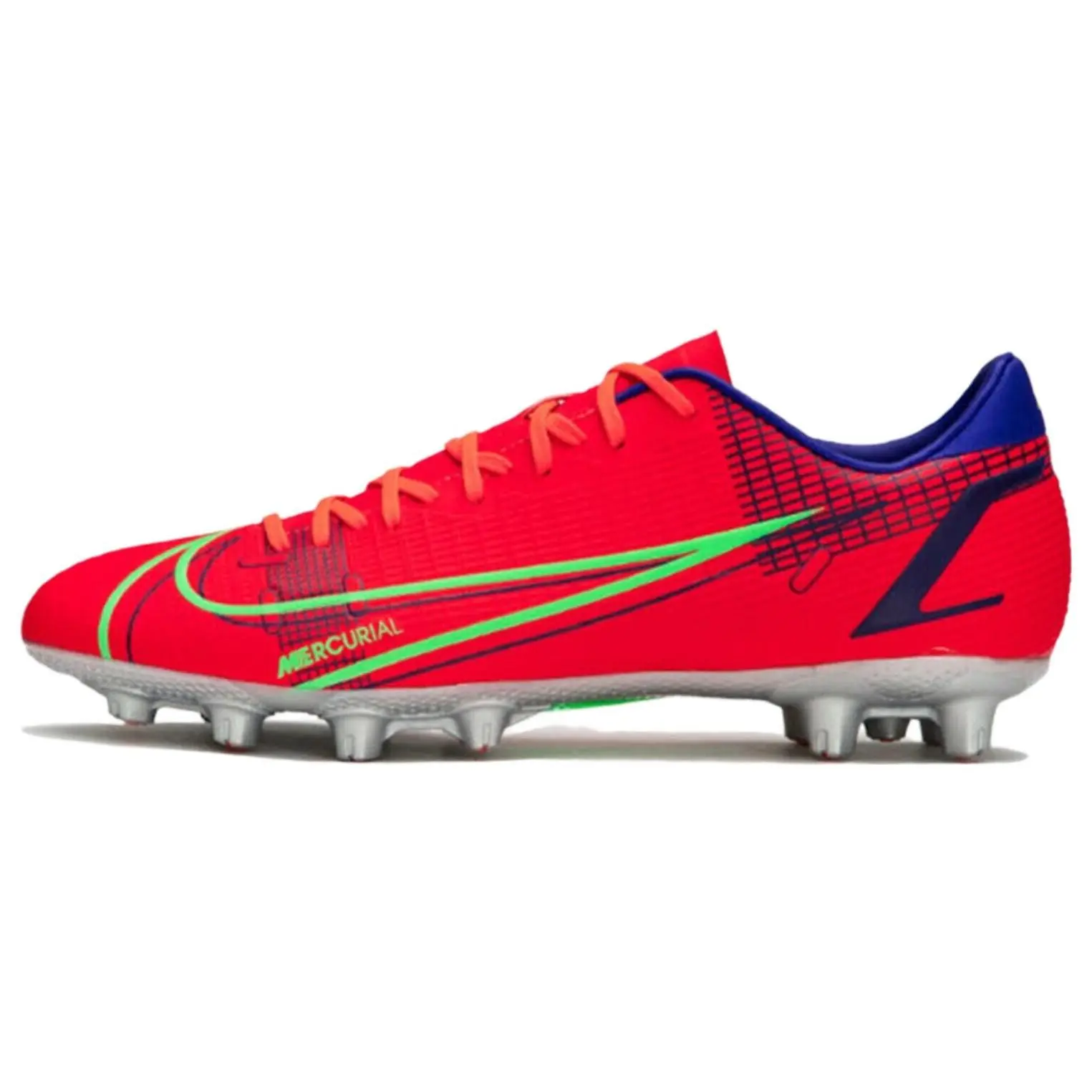 Nike Mercurial Vapor 14 Academy HG Cleats Comfortable Daily Shock Absorption Anti-Slip Wear-Resistant Soccer Shoes CV0970-600