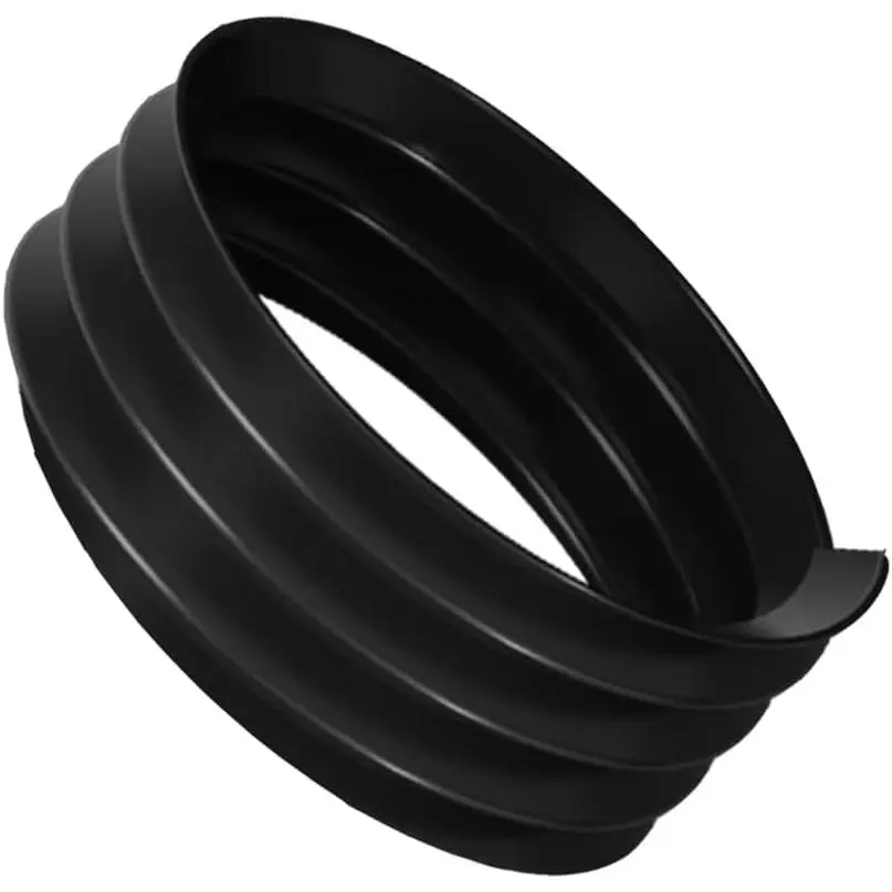 Gutter Downspout Extensions Auxiliary Connector, Extra Connector to ” Diameter Extendable Water Pipes  Easier(Black)
