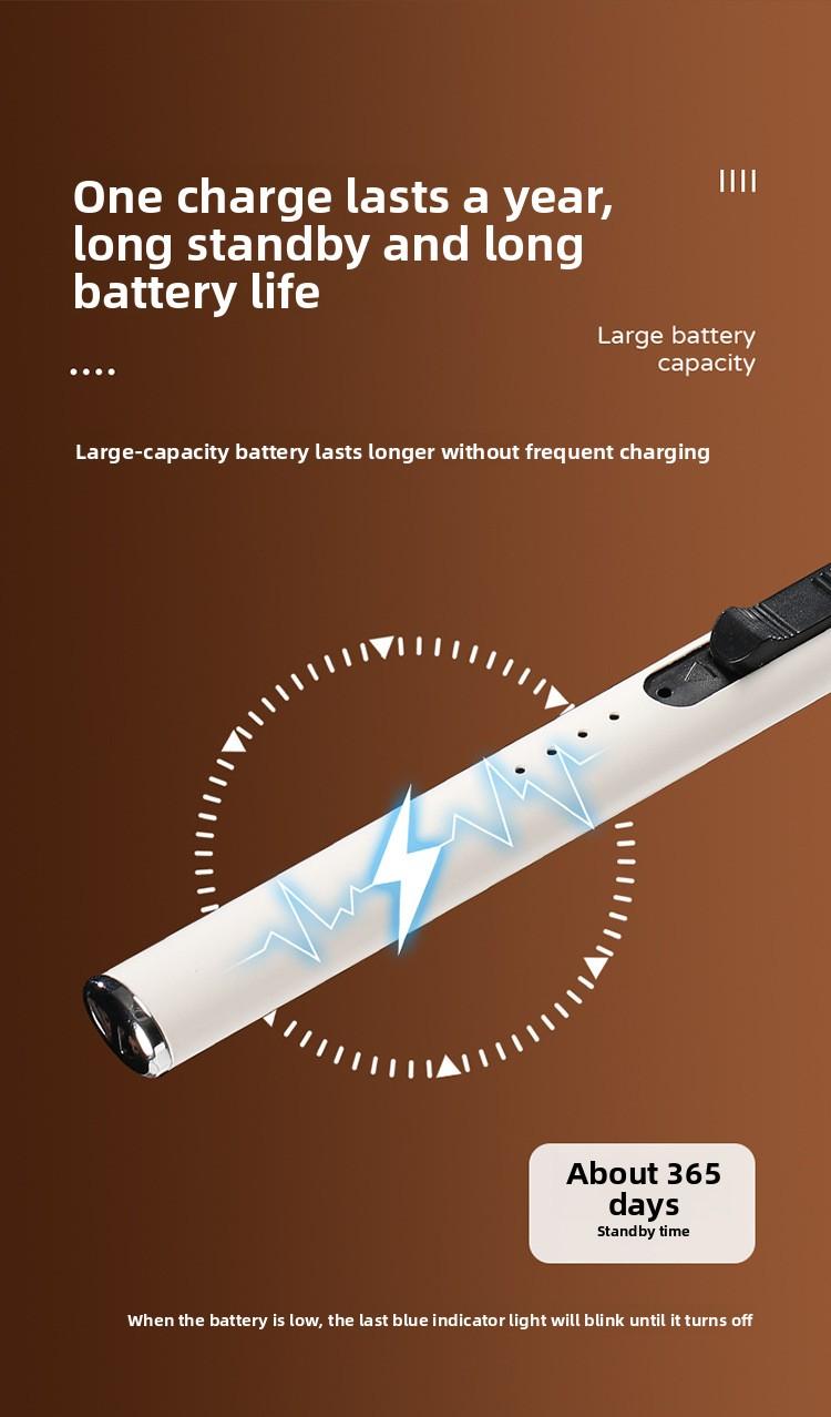 FaSoLa Aromatherapy Candle Igniter, Long-Handle Incense Lighter, Windproof Special Gas Stove Electronic Pulse Lighter