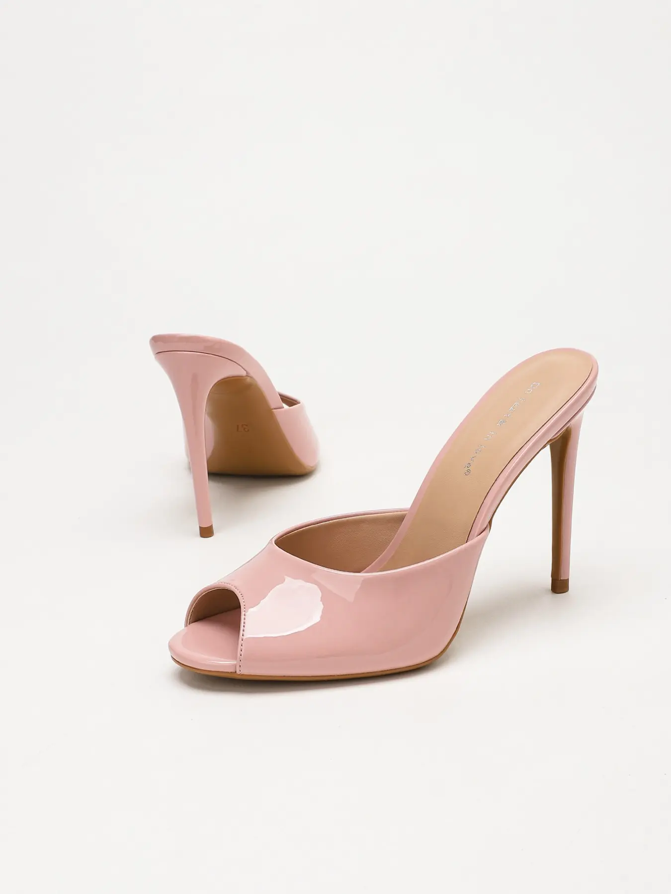Women's Elegant Fashion Sandals, Pointed Toe Stiletto Heels, Casual Plain Design, Medium Width, High Comfort Sexy Shoes