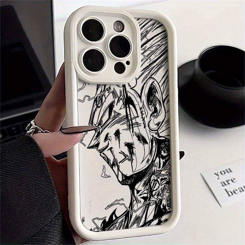 Soft Cover Case Featuring Super Saiyan Boy for Various Iphone Models Including  iPhone 17 /16  13 Pro MAX, 11 Pro, 12 Mini, 16 Pro, 14 Pro, 15 Plus, And 15 Pro.