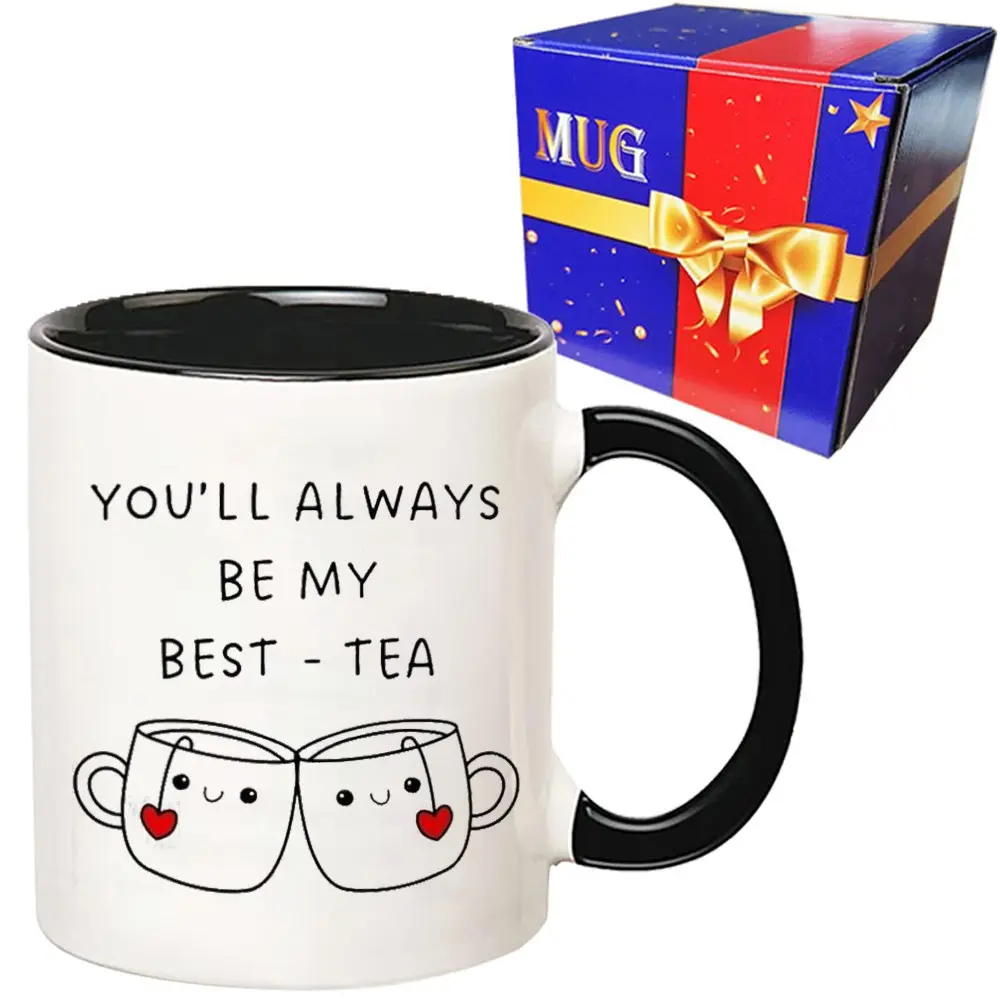 Fun mug, 11 oz, insulated ceramic coffee cup, reusable multi-purpose tea cup, the perfect gift for friends