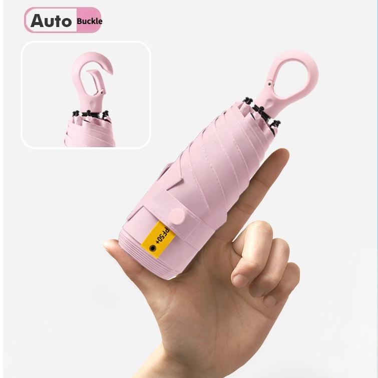 Mini Foldable Pocket Umbrella with Loop Buckle, Portable Rain, Rainproof, Wind Resistant, Windproof Waterproof 6-Rib Lightweight Folding Umbrella Tech for Men & Women, Outdoor Hiking, Travel & Everyday Use, graduation gift Manual Mini Foldable Pocket Umbrella with Loop Buckle, Portable Rain, Rainproof, Wind Resistant, Windproof Waterproof 6-Rib Lightweight Folding Umbrella Tech for Men & Women, Outdoor Hiking, Travel & Everyday Use, graduation gift Manual