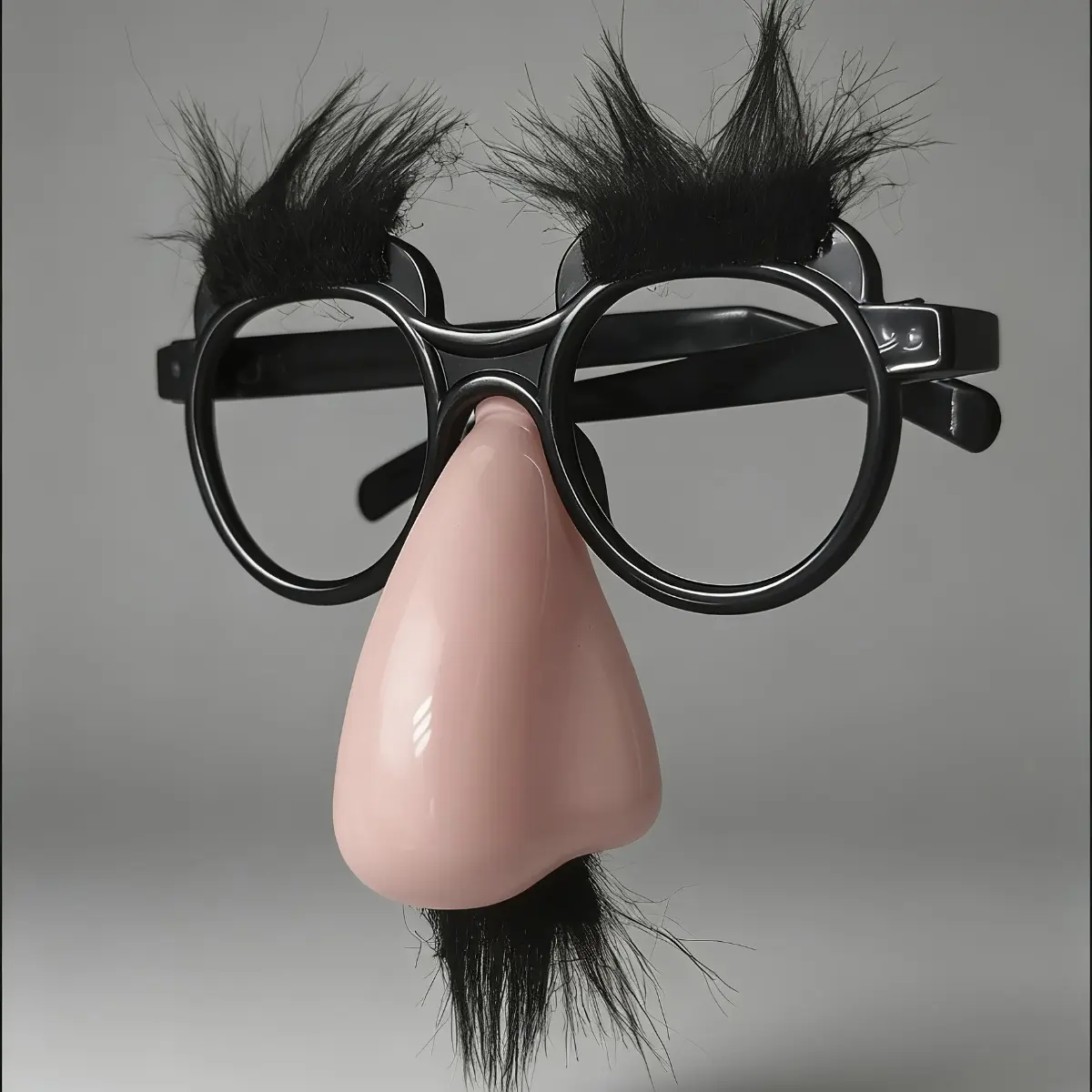 2 Pack Funny Clown Glasses with Big Nose and Mustache, Novelty Costume Eyewear for Halloween, Cosplay, Party, Masquerade and Prank Games, Instant Wear Dress Up Accessory for Adults and Kids, Fun Photo Booth Prop and Holiday Gift