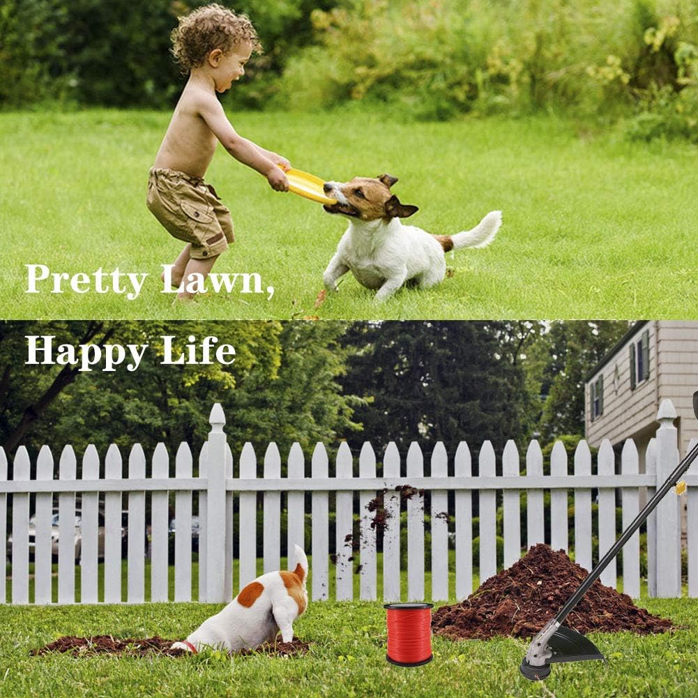 Weed Eater String .095 Trimmer Line, Round Commercial Grade 5 LB String Trimmer Line Spool, 095 inch-1377 Weedeater String Fits of String Trimmers (Orange) Weed Eater String .095 Trimmer Line, Round Commercial Grade 5 LB String Trimmer Line Spool, 095 inch-1377 Weedeater String Fits of String Trimmers (Orange)