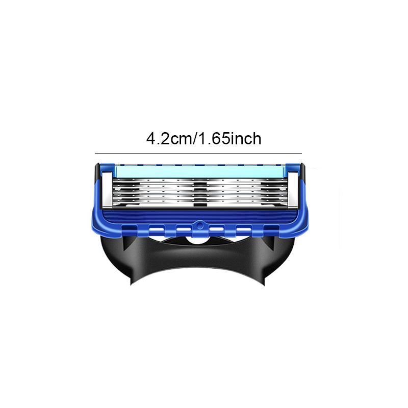 5 Layer Manual Razor Blade, Men's Beard Shaver, Universal Beard Shaving Tool for Men, Men's Care Product