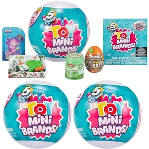 Zuru Mini Brands Toys 5 Surprise Mini Brands Toy Miniature Toys Mystery Blind Box Series 1 Original Supermarket Miniature Toy