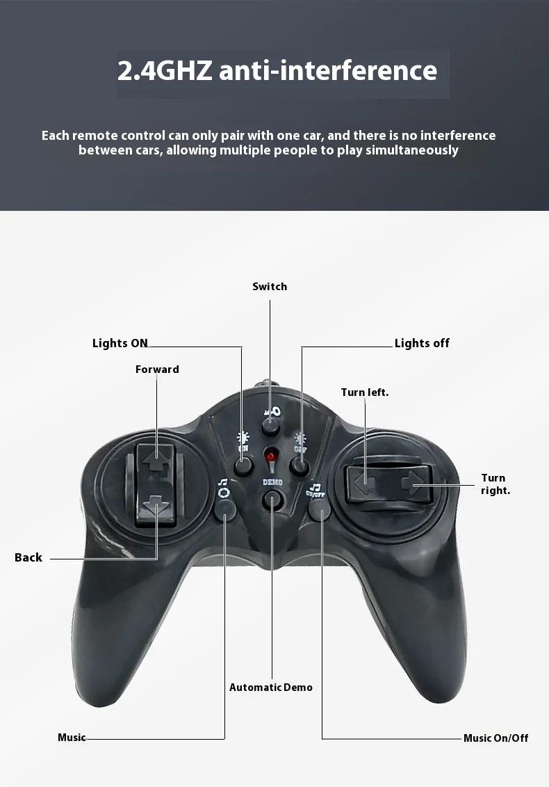 1:18 RC Semi Truck with Container, 9-Channel Kids RC Semi Truck Toy, RC Dump Truck Van Truck with Lights and Music, Great Gift for kids