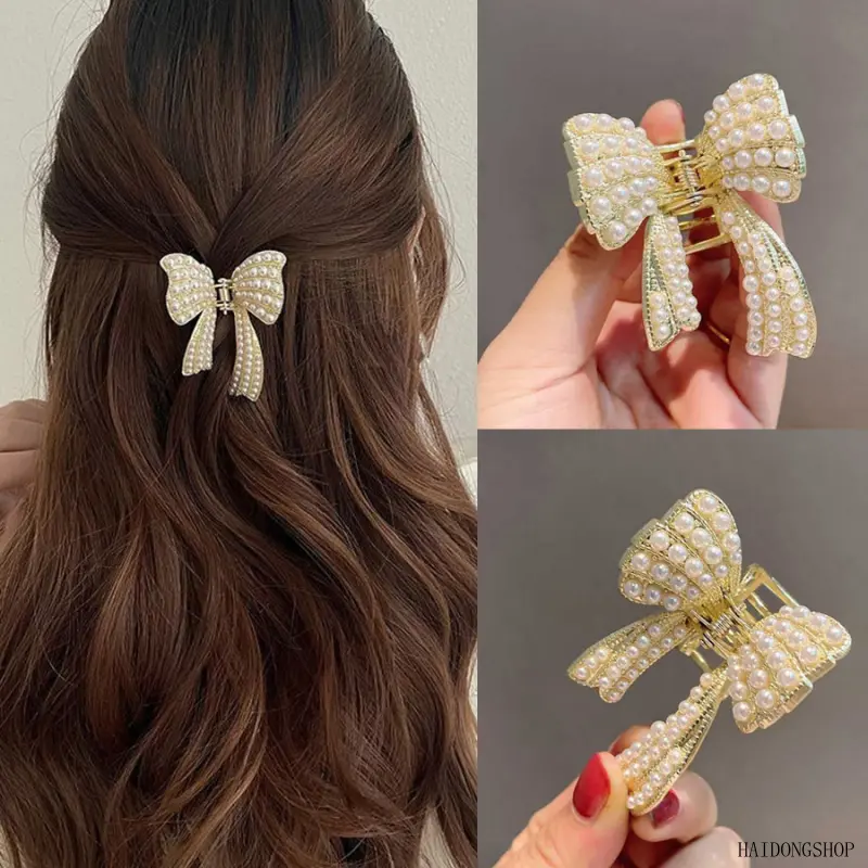 3 Pack Commute Elegant Butterfly Hair Claw Clips, Soft Fairy Minimal Anti-Slip Jaw Barrettes, Lightweight Hair Grips For Women Back Head Half-Up Bun Daily Office Street Casual Outfits