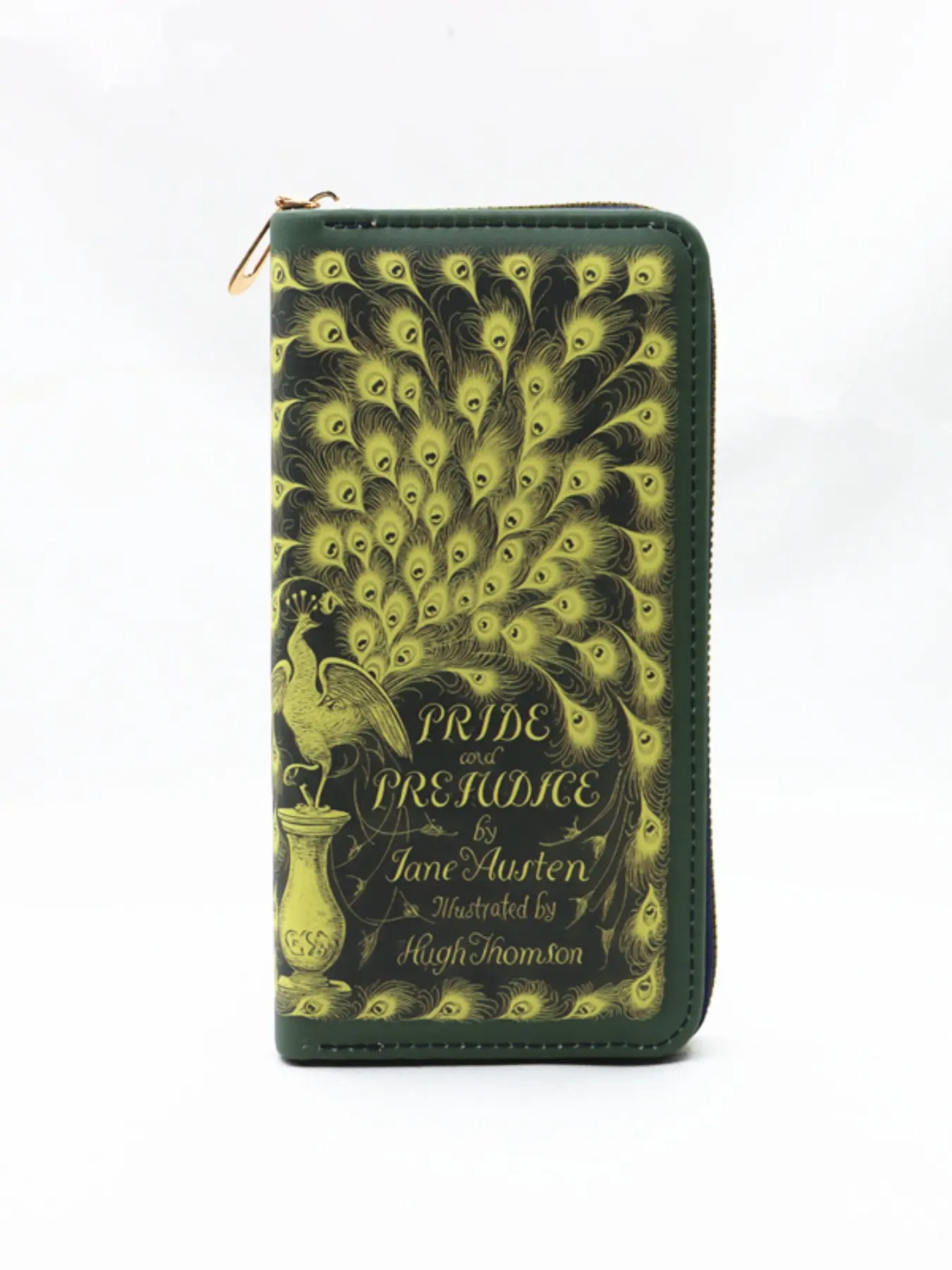 Pride and Prejudice Theme Long Zipper Wallet, Book Wallet, Elegant Design, Perfect Gift for Fans, Durable Material, Ideal for Daily Use