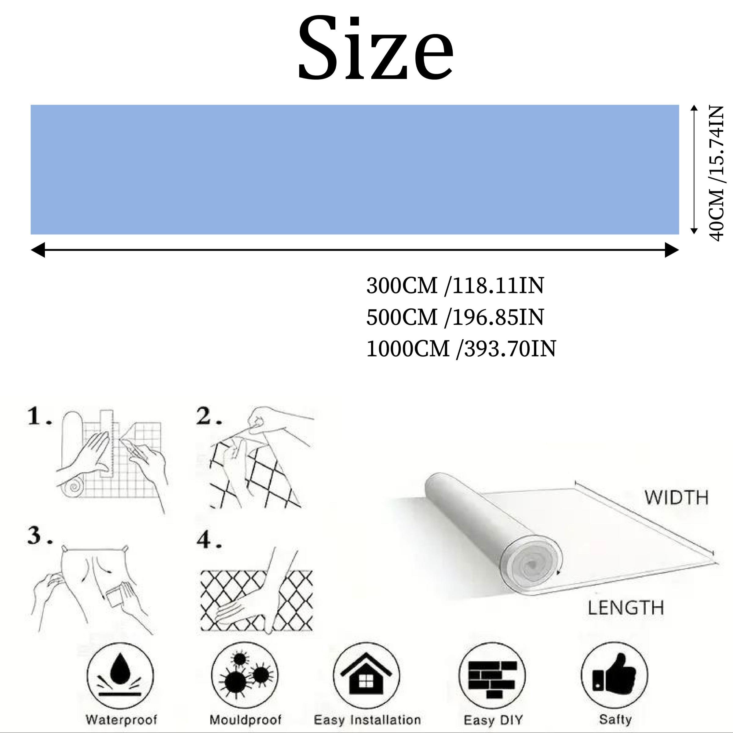 Wood Grain Pattern Wallpaper, Self-adhesive Wallpaper, Furniture Refurbished Sticker, Wall Decor for Home Living Room Bedroom