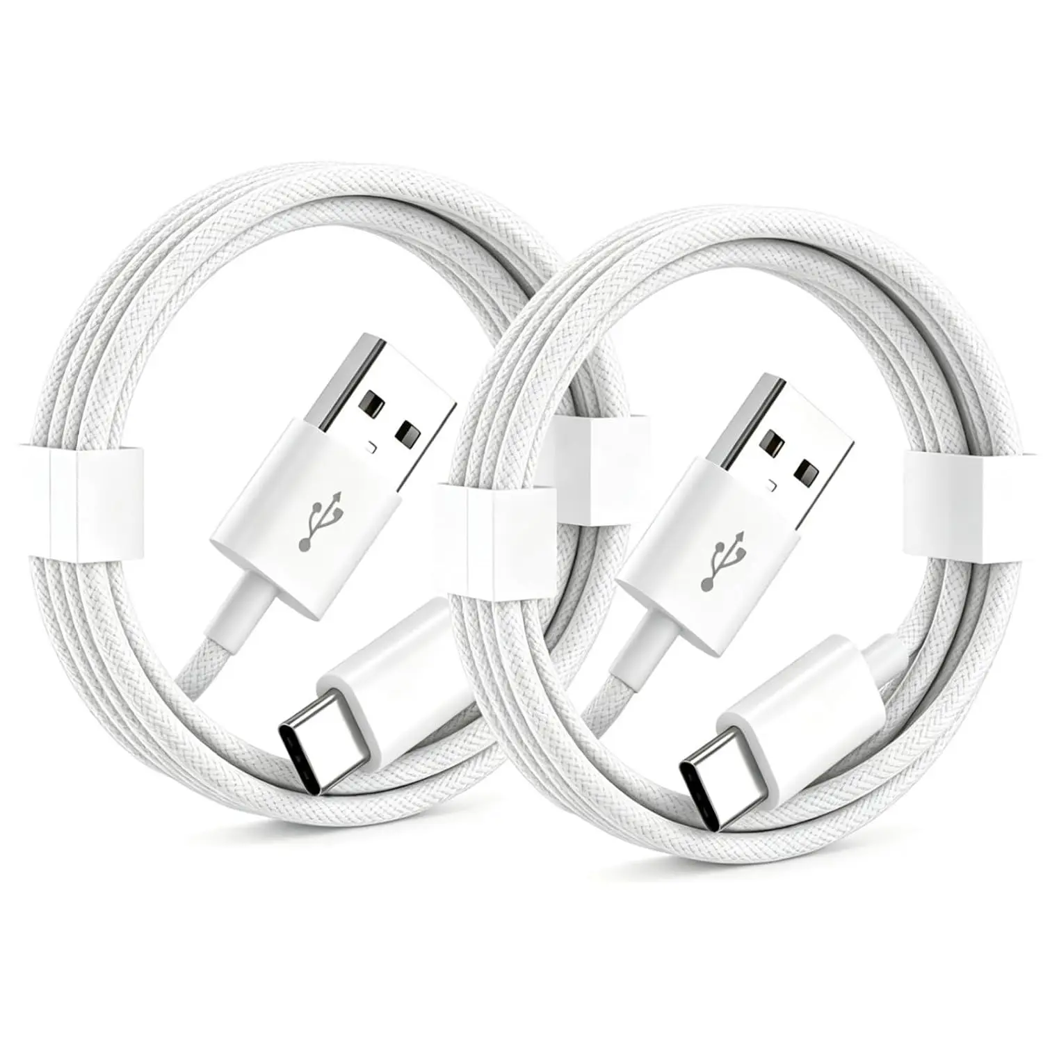 3FT USBA to USBC  for  17 16 15,    Charger Cord | 2Pack Braided  , 30W 3A  , 480Mbps Data Sync, 3 Foot Type C Charge Cord for  17 16 15 Pro Max