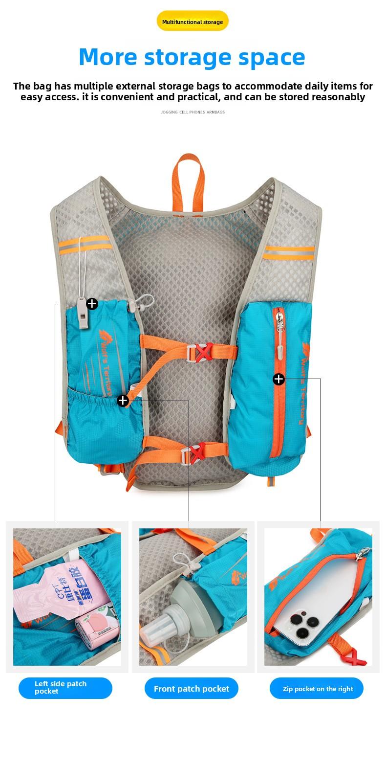 Ultra Light Trail Running Outdoor Backpack Cycling Sports Fitness Hiking Water Bag Breathable Lightweight Running Backpack