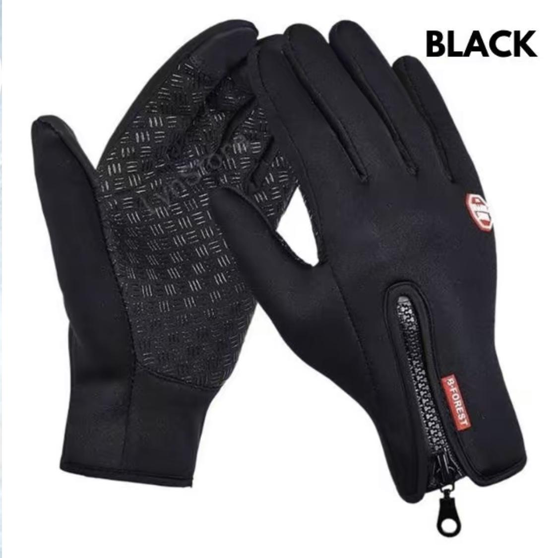 Outdoor Winter Gloves, Touchscreen andWindproof Full-Finger Gloves for Sports, Travel,and Daily Activities