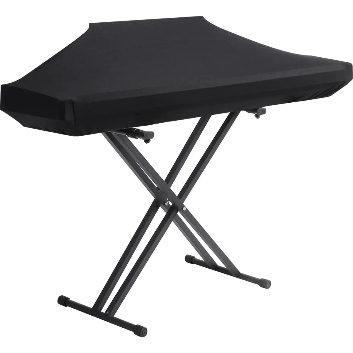 Piano Keyboard Dust Cover - 88  Stretchy Adjustable Electric Piano  Keyboard Cover with Elastic & Cord Lock