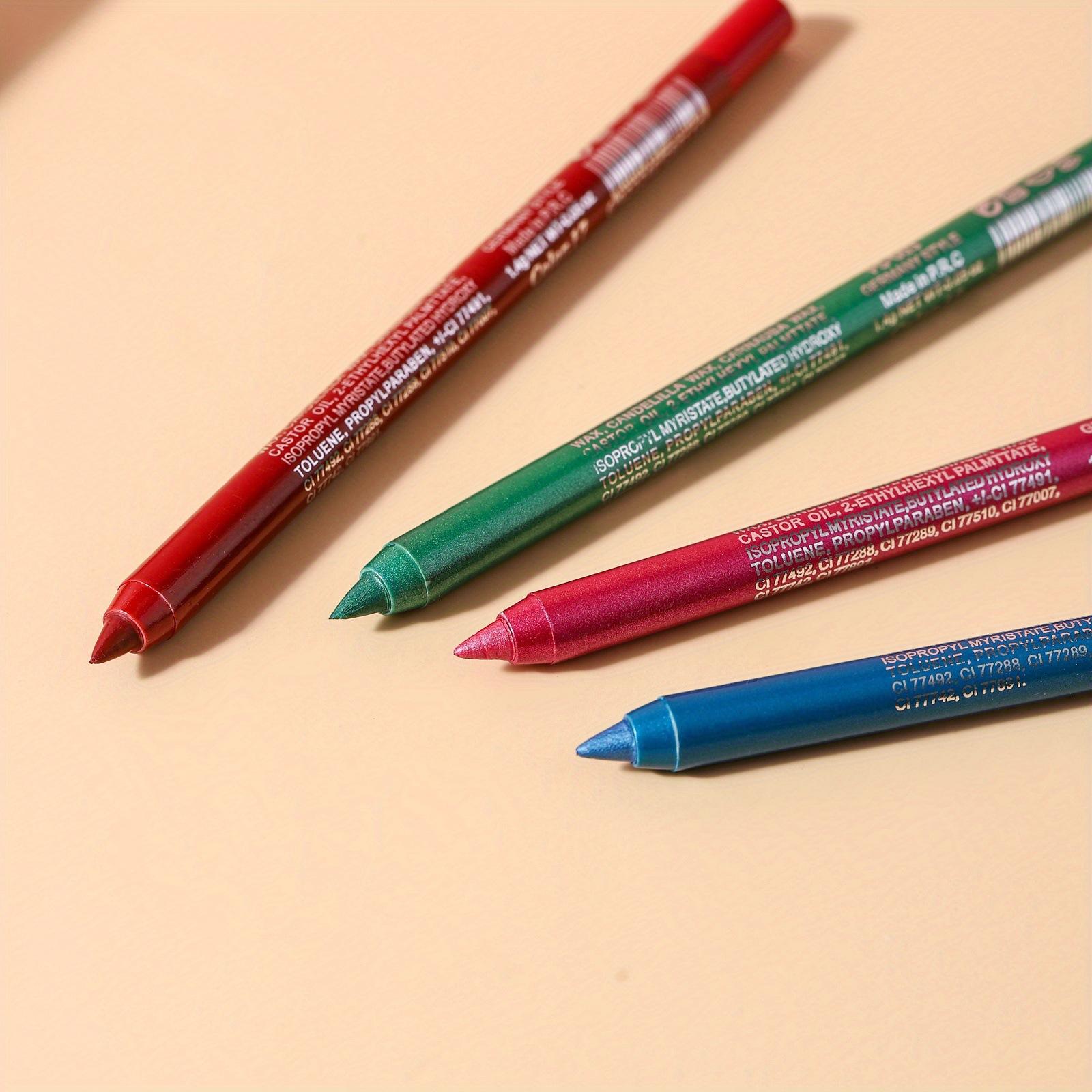 Multifunctional Eyeshadow Pen Single Color Eyeliner Pen Pearl Glitter Eyeliner Gel Pen Eye Makeup Pen