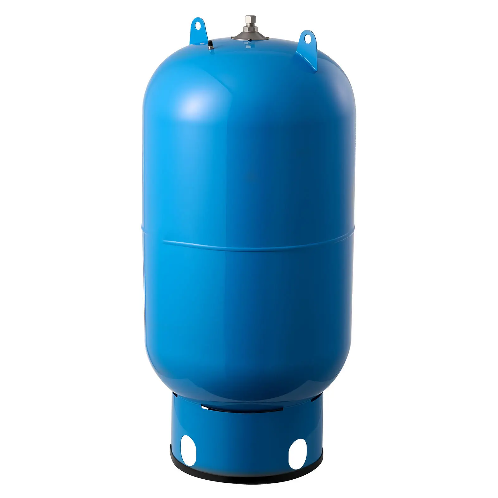 34-Gal Capacity Carbon Steel Vertical Well Pressure Tank, Pre-Charged Pressurized Water Tank for Well Pumps, Heavy-Duty Storage Container for Home Users, Irrigation Systems, Water Storage