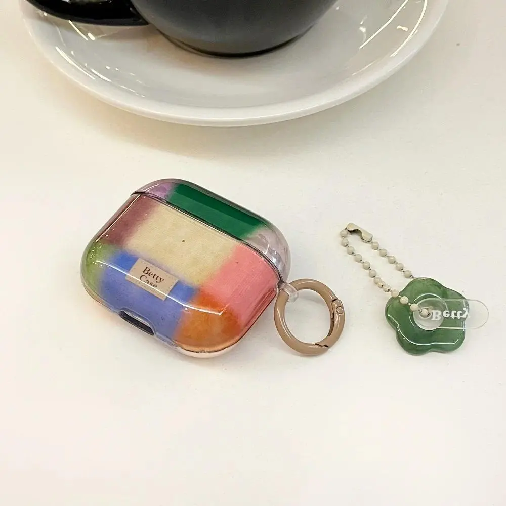 Fashion Collision Color Earphone Case for Airpods 2 3 4 Pro2 Pro Pro3 Wireless Bluetooth Headphone Shockproof Protective Cover