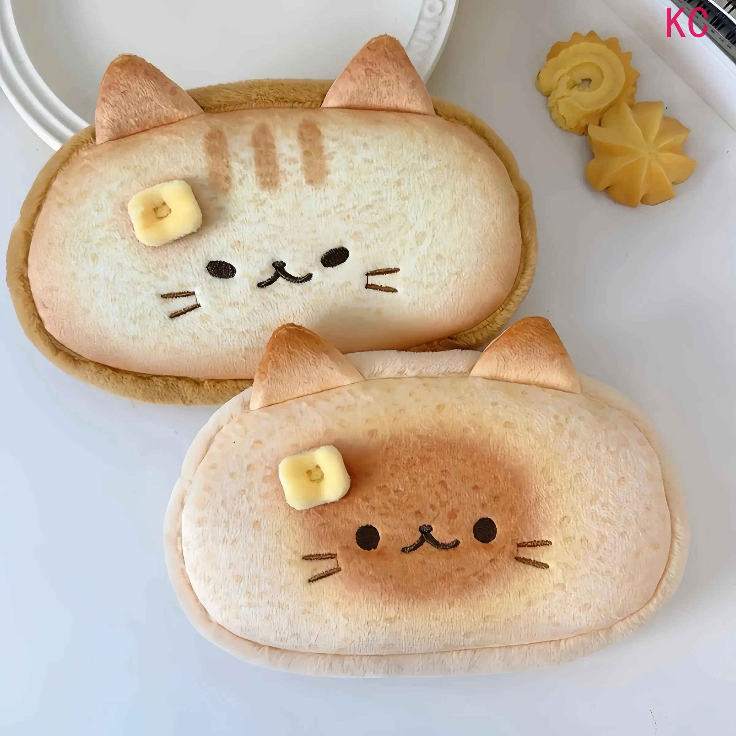 Large Capacity Plush Cat Pencil Bag, Cute Stationery Storage Case For Storing Art Supplies School And Office Desktop Accessories