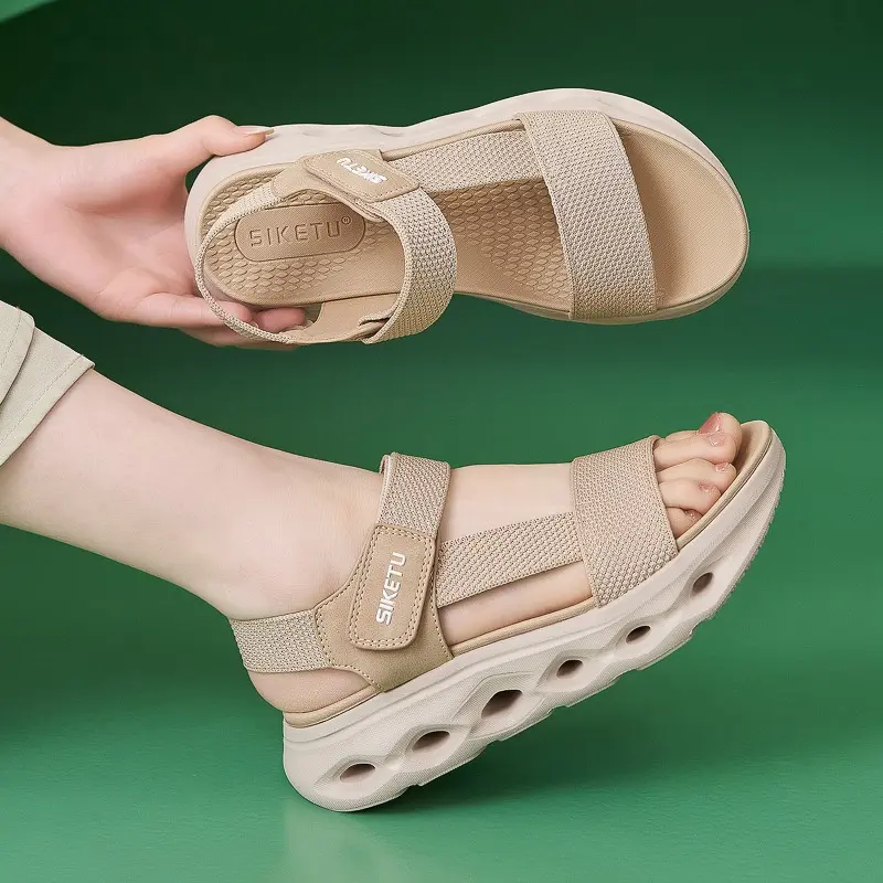 Women's Active Sport Sandals, Casual Open Toe Slip On with Breathable Fabric, Lightweight Non-Slip Sole for Beach and Outdoor Wear, Female, Active Women's Casual Sandals, Outdoor Sports, Sandals For Women, Women Sandals