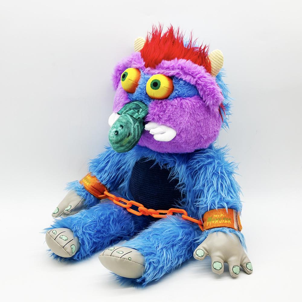 My Pet Monster 80s Retro Plush Toy - 31cm Large Stuffed Animal for Nostalgic Gifts & Halloween Christmas